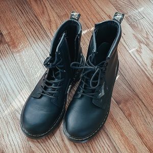 Size US 4 Black Doc Marten Boots